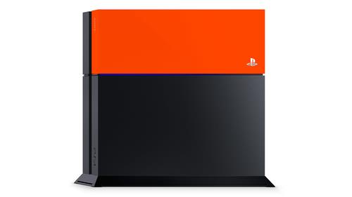 SONY Custodia per Sony PS4 Slim neon orange